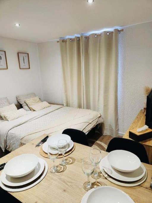 Magnifique Studio Calais Plage Parking Gratuit ภายนอก รูปภาพ